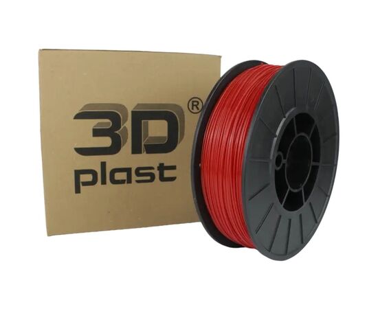 Пластик для 3D-принтера 3Dplast PETG 1.75мм, 0.85кг, red (3DPTG17508RD)