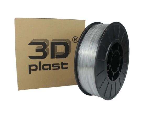 Пластик для 3D-принтера 3Dplast PETG 1.75мм, 0.85кг, transparent (3DPTG17508CLR)