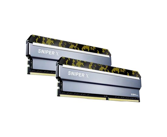 Модуль памяти для компьютера DDR4 32GB (2x16GB) 3200 MHz Sniper X G.Skill (F4-3200C16D-32GSXKB), изображение 2 Модуль памяти для компьютера DDR4 32GB (2x16GB) 3200 MHz Sniper X G.Skill (F4-3200C16D-32GSXKB), изображение 2
