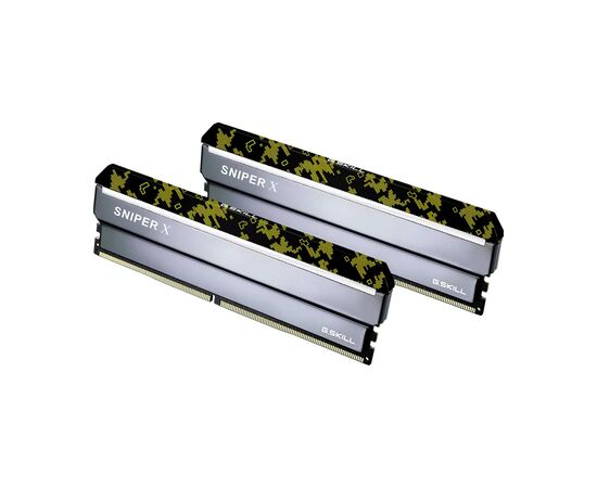 Модуль памяти для компьютера DDR4 32GB (2x16GB) 3200 MHz Sniper X G.Skill (F4-3200C16D-32GSXKB), изображение 3 Модуль памяти для компьютера DDR4 32GB (2x16GB) 3200 MHz Sniper X G.Skill (F4-3200C16D-32GSXKB), изображение 3