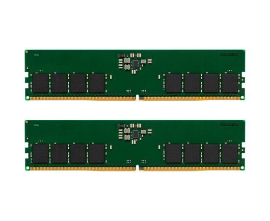 Модуль памяти для компьютера DDR5 16GB (2x8GB) 5200 MHz Kingston (KVR52U42BS6K2-16)