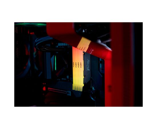 Модуль памяти для компьютера DDR4 16GB (2x8GB) 4600 MHz Renegade RGB Kingston Fury (ex.HyperX) (KF446C19RB2AK2/16), изображение 6 Модуль памяти для компьютера DDR4 16GB (2x8GB) 4600 MHz Renegade RGB Kingston Fury (ex.HyperX) (KF446C19RB2AK2/16), изображение 6