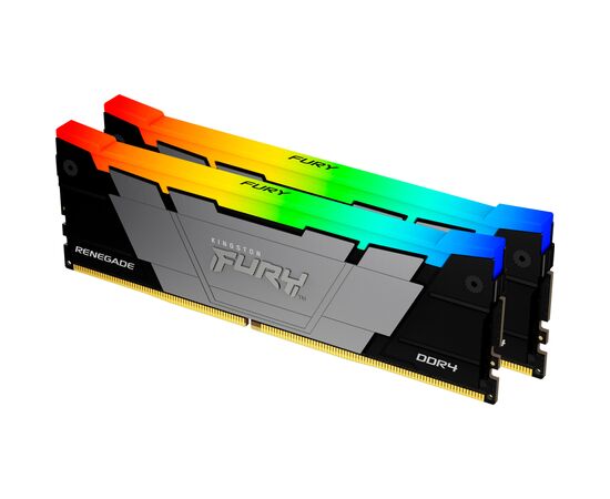 Модуль пам'яті для комп'ютера DDR4 16GB (2x8GB) 4600 MHz Renegade RGB Kingston Fury (ex.HyperX) (KF446C19RB2AK2/16)