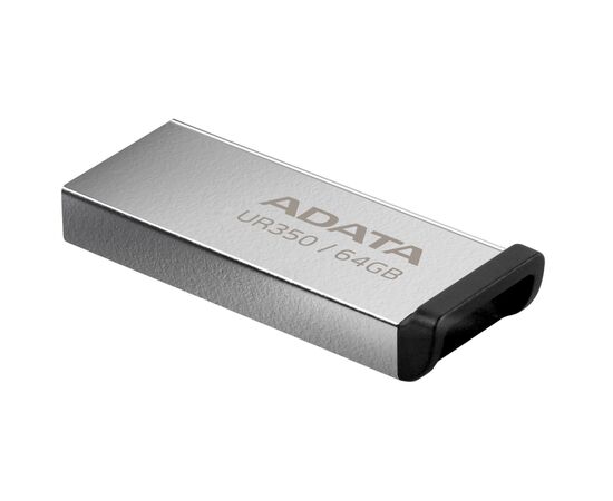 USB флеш накопитель ADATA 64GB UR350 Silver-Black USB 3.2 (UR350-64G-RSR/BK), изображение 4 USB флеш накопитель ADATA 64GB UR350 Silver-Black USB 3.2 (UR350-64G-RSR/BK), изображение 4