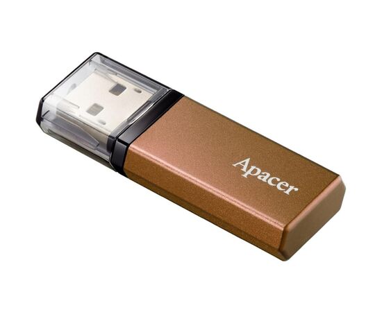 USB флеш накопитель Apacer 128GB AH25C Classical Bronze USB 3.2 (AP128GAH25CJ-1), изображение 2