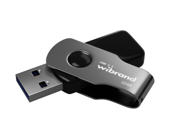 USB флеш накопитель Wibrand 512GB Lizard Black USB 3.2 (WI3.2/LI512P9B), изображение 2 USB флеш накопитель Wibrand 512GB Lizard Black USB 3.2 (WI3.2/LI512P9B), изображение 2