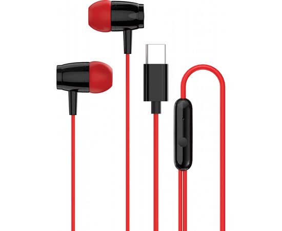 Наушники Canyon SEP-5 Type-C Red (CNS-CEP5R)