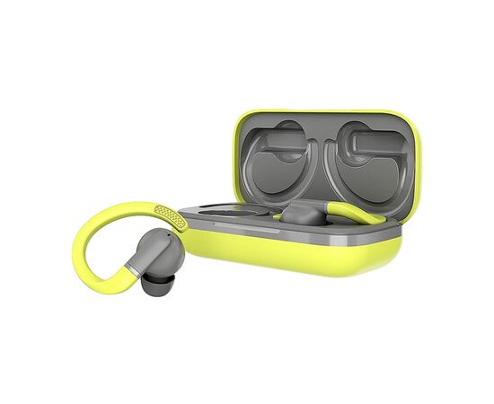 Навушники Canyon OnRun 11 Sport TWS Yellow/Grey (CNS-TWS11GR), зображення 2 Навушники Canyon OnRun 11 Sport TWS Yellow/Grey (CNS-TWS11GR), зображення 2
