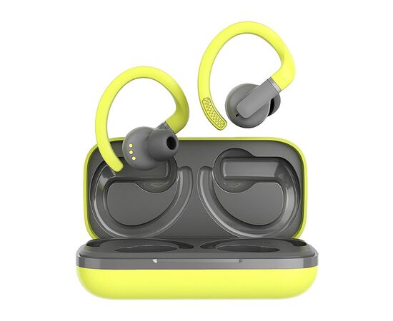 Наушники Canyon OnRun 11 Sport TWS Yellow/Grey (CNS-TWS11GR)