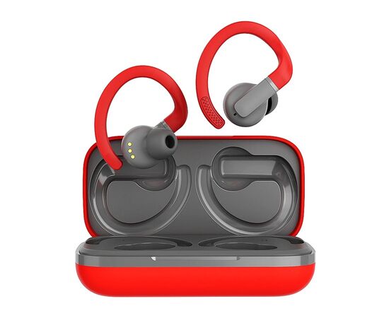 Наушники Canyon OnRun 11 Sport TWS Red/Grey (CNS-TWS11R)