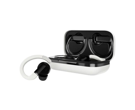 Навушники Canyon OnRun 11 Sport TWS White/Black (CNS-TWS11W), зображення 2 Навушники Canyon OnRun 11 Sport TWS White/Black (CNS-TWS11W), зображення 2