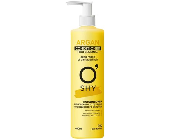 Кондиціонер для волосся O'Shy Argan Відновлення структури пошкодженого волосся 400 мл (4820263233870)