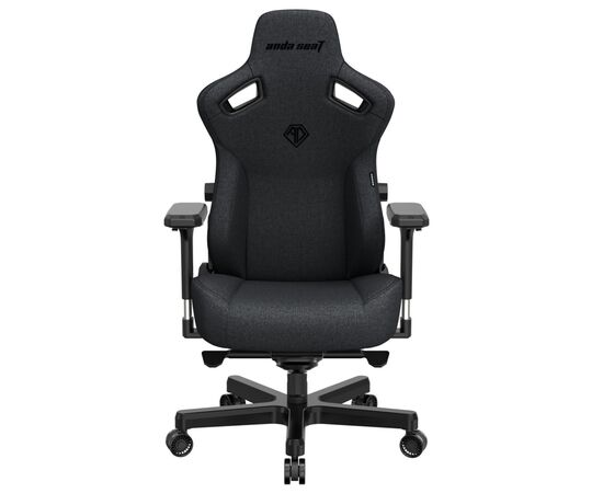Кресло игровое Anda Seat Kaiser 3 Fabric Size L Dark Gray (AD12YDC-L-01-GB-CF), изображение 2 Кресло игровое Anda Seat Kaiser 3 Fabric Size L Dark Gray (AD12YDC-L-01-GB-CF), изображение 2