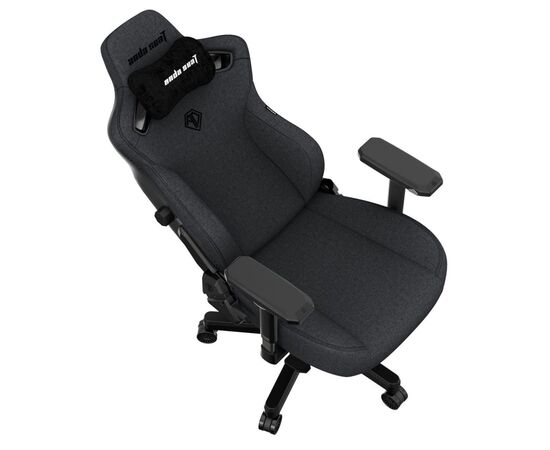 Кресло игровое Anda Seat Kaiser 3 Fabric Size L Dark Gray (AD12YDC-L-01-GB-CF), изображение 8 Кресло игровое Anda Seat Kaiser 3 Fabric Size L Dark Gray (AD12YDC-L-01-GB-CF), изображение 8