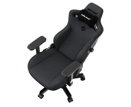 Кресло игровое Anda Seat Kaiser 3 Fabric Size L Dark Gray (AD12YDC-L-01-GB-CF), изображение 9 Кресло игровое Anda Seat Kaiser 3 Fabric Size L Dark Gray (AD12YDC-L-01-GB-CF), изображение 9