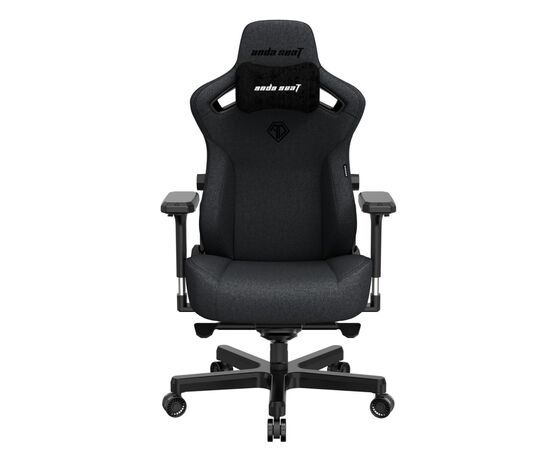 Кресло игровое Anda Seat Kaiser 3 Fabric Size L Dark Gray (AD12YDC-L-01-GB-CF)