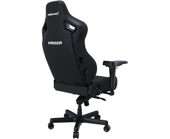 Кресло игровое Anda Seat Kaiser 4 Fabric Size L Black (AD12YDDC-L-20-B-CF), изображение 4 Кресло игровое Anda Seat Kaiser 4 Fabric Size L Black (AD12YDDC-L-20-B-CF), изображение 4