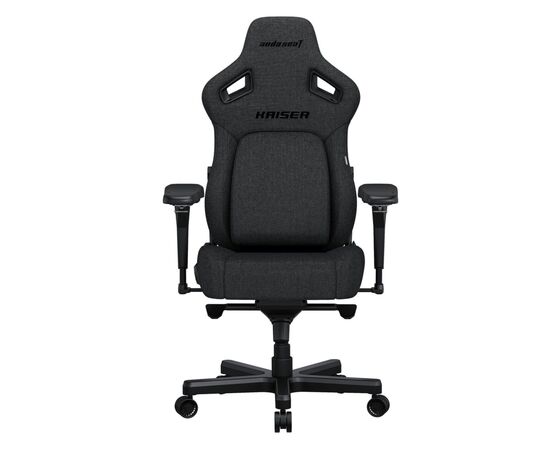 Кресло игровое Anda Seat Kaiser 4 Fabric Size XL Dark Grey (AD12YDDC-XLL-20-GB-CF), изображение 2 Кресло игровое Anda Seat Kaiser 4 Fabric Size XL Dark Grey (AD12YDDC-XLL-20-GB-CF), изображение 2