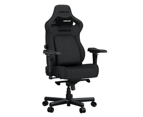 Кресло игровое Anda Seat Kaiser 4 Fabric Size XL Dark Grey (AD12YDDC-XLL-20-GB-CF), изображение 3 Кресло игровое Anda Seat Kaiser 4 Fabric Size XL Dark Grey (AD12YDDC-XLL-20-GB-CF), изображение 3
