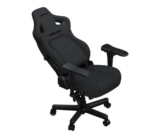 Кресло игровое Anda Seat Kaiser 4 Fabric Size XL Dark Grey (AD12YDDC-XLL-20-GB-CF), изображение 8 Кресло игровое Anda Seat Kaiser 4 Fabric Size XL Dark Grey (AD12YDDC-XLL-20-GB-CF), изображение 8