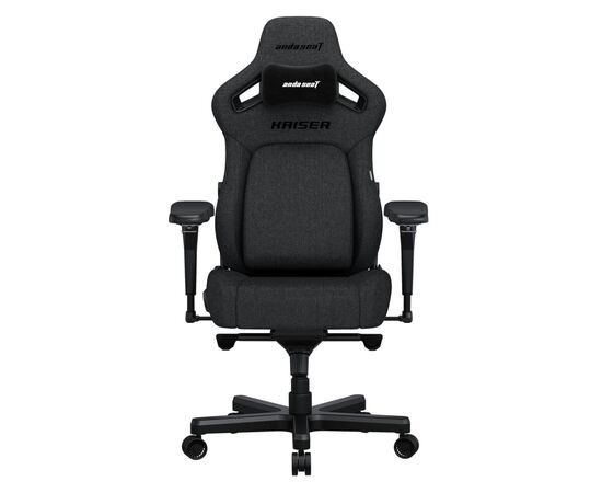 Кресло игровое Anda Seat Kaiser 4 Fabric Size XL Dark Grey (AD12YDDC-XLL-20-GB-CF)