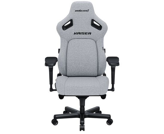 Кресло игровое Anda Seat Kaiser 4 Fabric Size L Grey (AD12YDDC-L-20-G-CF), изображение 2 Кресло игровое Anda Seat Kaiser 4 Fabric Size L Grey (AD12YDDC-L-20-G-CF), изображение 2