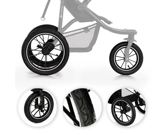 Коляска Kinderkraft Helsi 2 Black (KSHELS02BLK0000) (5902533926046), изображение 10 Коляска Kinderkraft Helsi 2 Black (KSHELS02BLK0000) (5902533926046), изображение 10