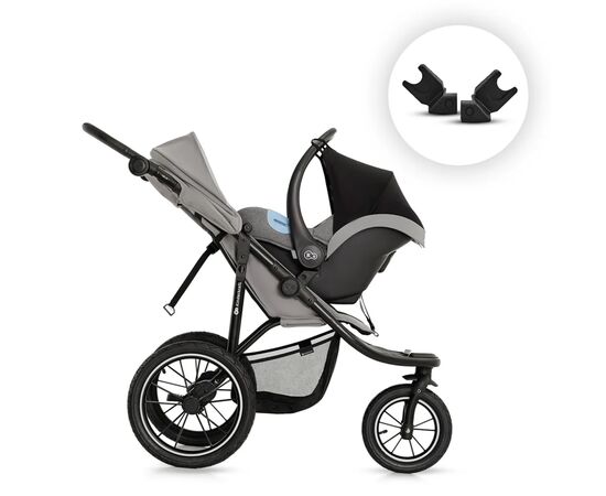 Коляска Kinderkraft Helsi 2 Black (KSHELS02BLK0000) (5902533926046), изображение 9 Коляска Kinderkraft Helsi 2 Black (KSHELS02BLK0000) (5902533926046), изображение 9