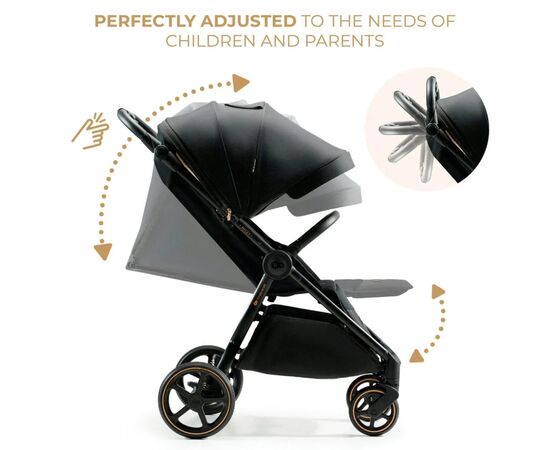 Коляска Kinderkraft Mitzy Ink Black (KSMITZ00BLK0000) (5902533924370), изображение 7 Коляска Kinderkraft Mitzy Ink Black (KSMITZ00BLK0000) (5902533924370), изображение 7