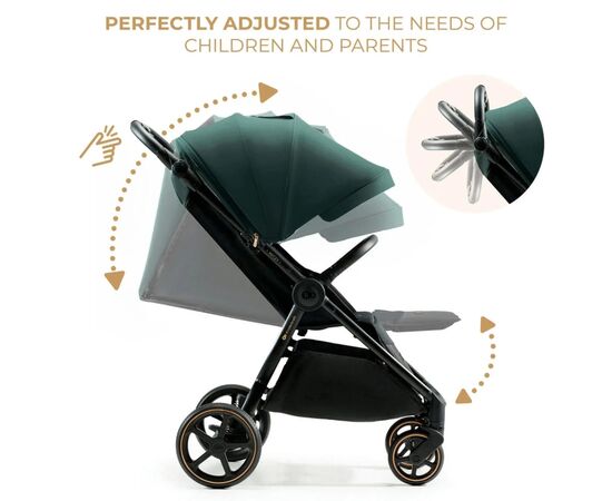 Коляска Kinderkraft Mitzy Jade Green (KSMITZ00GRE0000) (5902533924387), изображение 7 Коляска Kinderkraft Mitzy Jade Green (KSMITZ00GRE0000) (5902533924387), изображение 7