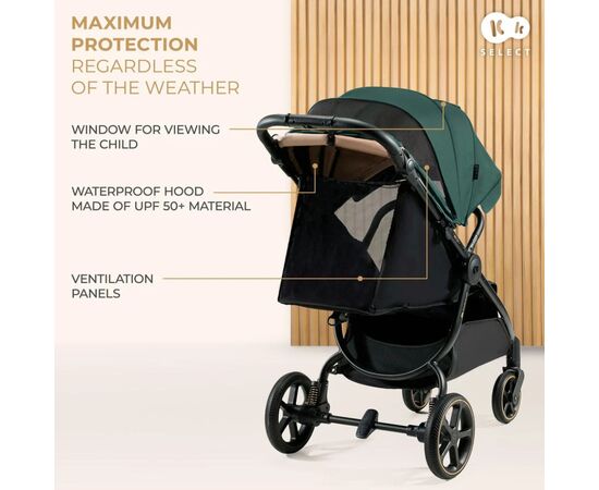 Коляска Kinderkraft Mitzy Jade Green (KSMITZ00GRE0000) (5902533924387), изображение 9 Коляска Kinderkraft Mitzy Jade Green (KSMITZ00GRE0000) (5902533924387), изображение 9