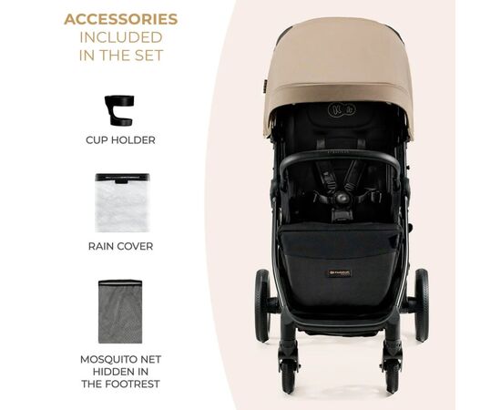 Коляска Kinderkraft Mitzy Linen Beige (KSMITZ00BEG0000) (5902533924356), изображение 8 Коляска Kinderkraft Mitzy Linen Beige (KSMITZ00BEG0000) (5902533924356), изображение 8