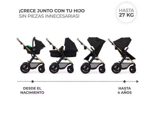 Коляска Kinderkraft 3 в 1 Moov 2 Air Pure Black (KSMOOV02BLK0000) (5902533925759), изображение 12 Коляска Kinderkraft 3 в 1 Moov 2 Air Pure Black (KSMOOV02BLK0000) (5902533925759), изображение 12