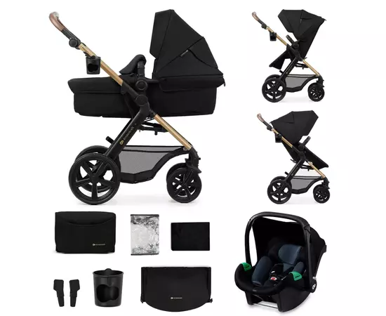 Коляска Kinderkraft 3 в 1 Moov 2 Pure Black (KSMOOV02BLKEV00) (5902533925780)