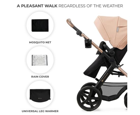 Коляска Kinderkraft 3 в 1 Moov 2 Sand Beige (KSMOOV02BEGEV00) (5902533925803), изображение 11 Коляска Kinderkraft 3 в 1 Moov 2 Sand Beige (KSMOOV02BEGEV00) (5902533925803), изображение 11