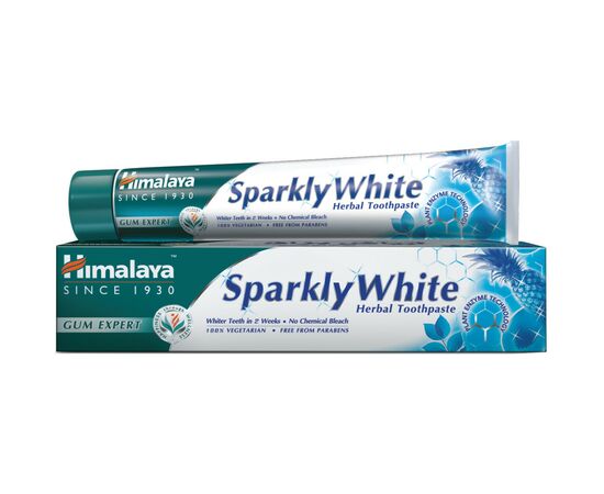 Зубна паста Himalaya Herbals комплексний догляд для сяючої білизни 75 мл (8901138825591)