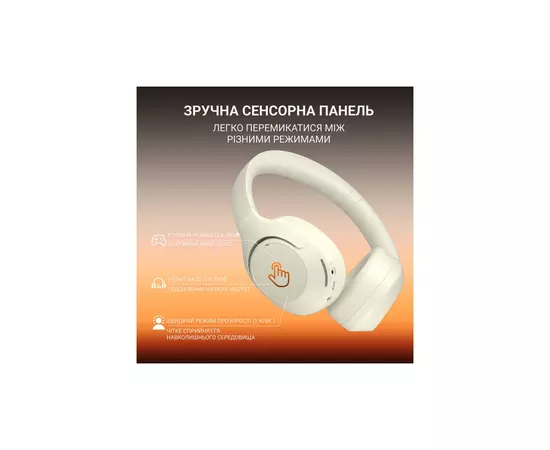 Наушники Fifine X3W Wireless White (X3W), изображение 5 Наушники Fifine X3W Wireless White (X3W), изображение 5