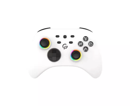Геймпад GamePro GPX13W 2.4G/BT 5.1/USB/PC/iOS/Android RGB White (GPX13W)