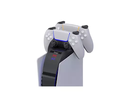Зарядний пристрій iPega PG-P5016 Для геймпадів DualSense PS5 Sony PlayStation 5 Black (PG-P5016), зображення 3 Зарядний пристрій iPega PG-P5016 Для геймпадів DualSense PS5 Sony PlayStation 5 Black (PG-P5016), зображення 3
