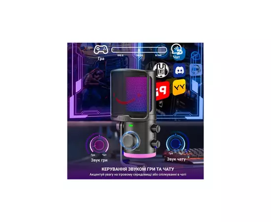 Мікрофон Fifine TAM6 Black (TAM6), зображення 8 Мікрофон Fifine TAM6 Black (TAM6), зображення 8
