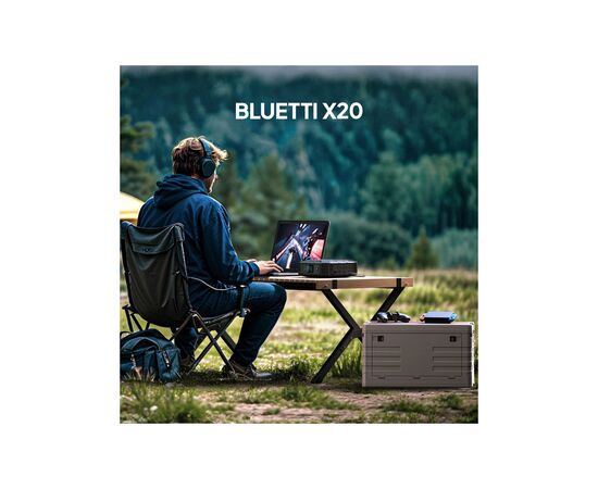 Зарядная станция BLUETTI X20 153.6Wh (X20), изображение 7 Зарядная станция BLUETTI X20 153.6Wh (X20), изображение 7