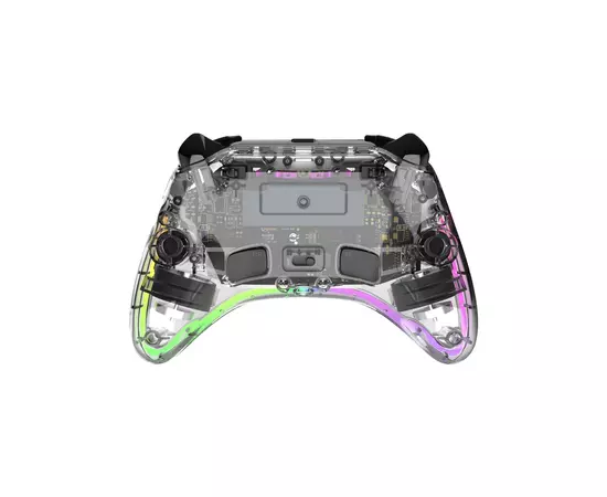 Геймпад GamePro GPX13T 2.4G/BT 5.1/USB/PC/iOS/Android RGB Transparent (GPX13T), зображення 3 Геймпад GamePro GPX13T 2.4G/BT 5.1/USB/PC/iOS/Android RGB Transparent (GPX13T), зображення 3