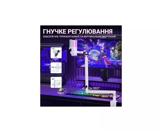 Микрофон Fifine TAM6W White (TAM6W), изображение 9 Микрофон Fifine TAM6W White (TAM6W), изображение 9