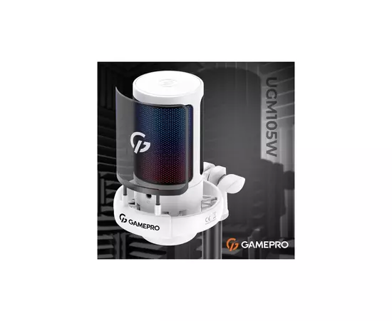 Мікрофон GamePro UGM105W White (UGM105W), зображення 5 Мікрофон GamePro UGM105W White (UGM105W), зображення 5