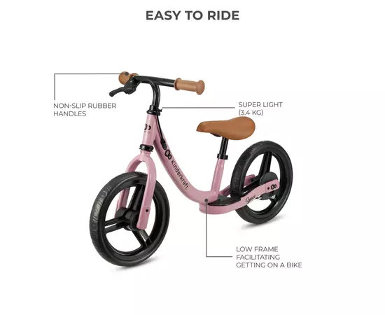 Беговел Kinderkraft Space Dark Pink (KRSPAC23PNK0000) (5902533925339), изображение 2 Беговел Kinderkraft Space Dark Pink (KRSPAC23PNK0000) (5902533925339), изображение 2