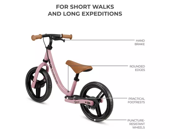 Беговел Kinderkraft Space Dark Pink (KRSPAC23PNK0000) (5902533925339), изображение 5 Беговел Kinderkraft Space Dark Pink (KRSPAC23PNK0000) (5902533925339), изображение 5