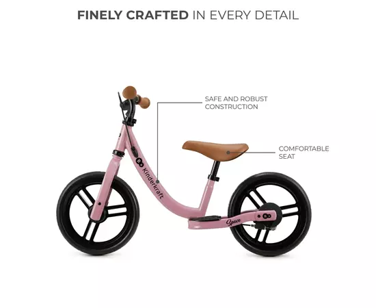 Беговел Kinderkraft Space Dark Pink (KRSPAC23PNK0000) (5902533925339), изображение 6 Беговел Kinderkraft Space Dark Pink (KRSPAC23PNK0000) (5902533925339), изображение 6