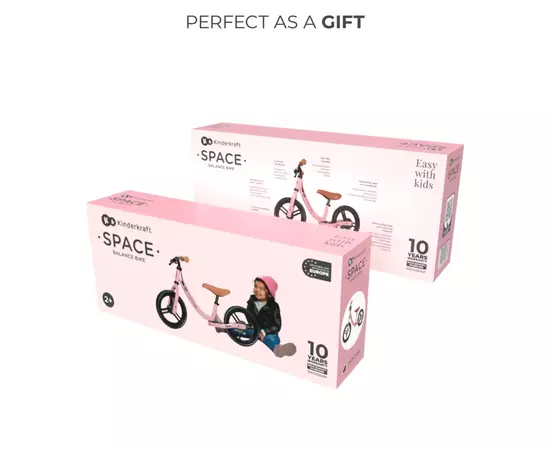 Беговел Kinderkraft Space Dark Pink (KRSPAC23PNK0000) (5902533925339), изображение 8 Беговел Kinderkraft Space Dark Pink (KRSPAC23PNK0000) (5902533925339), изображение 8