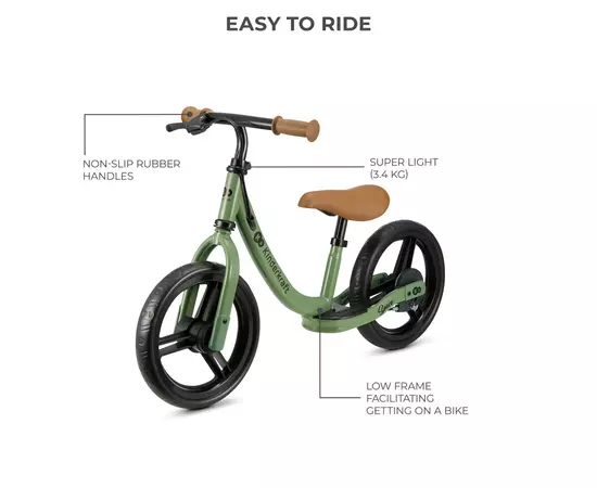 Беговел Kinderkraft Space Light Green (KRSPAC23GRE0000) (5902533925346), изображение 2 Беговел Kinderkraft Space Light Green (KRSPAC23GRE0000) (5902533925346), изображение 2