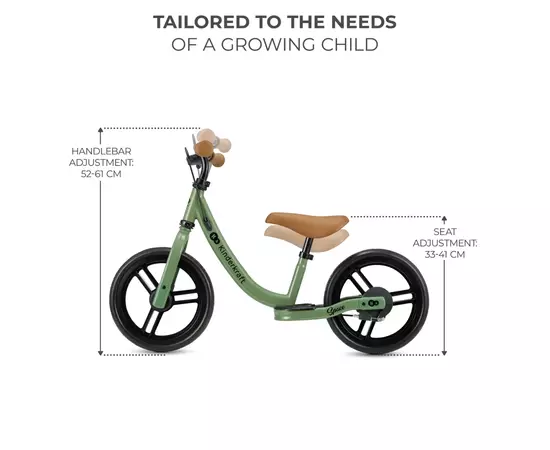 Беговел Kinderkraft Space Light Green (KRSPAC23GRE0000) (5902533925346), изображение 3 Беговел Kinderkraft Space Light Green (KRSPAC23GRE0000) (5902533925346), изображение 3